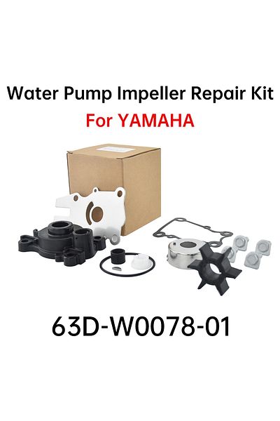 Choice 63D-W0078-01 Water Pump Impeller Repair Kit For Yamaha Outboard 40hp 50hp 60hp Ship Marine Boat Engi