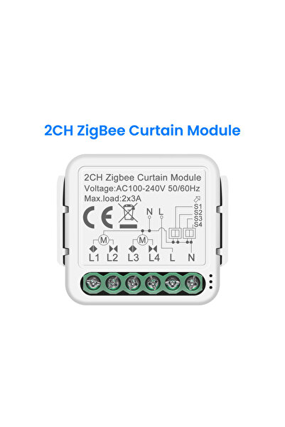 Choice ستارة ZB ثنائية القناة GIRIER Tuya Smart ZigBee/Wi-Fi RF433 وحدة تبديل...