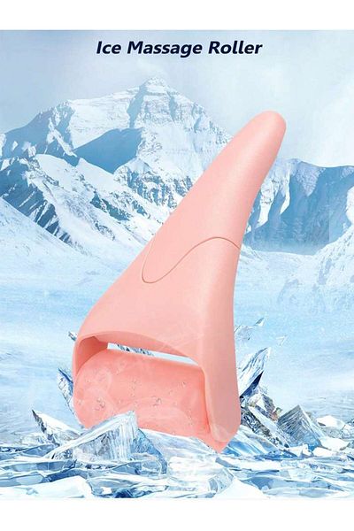 Choice Pink2 Ice Massager Roller Face Lifting Tighten Massager Mutil-body Stress Release Massage Rollings W