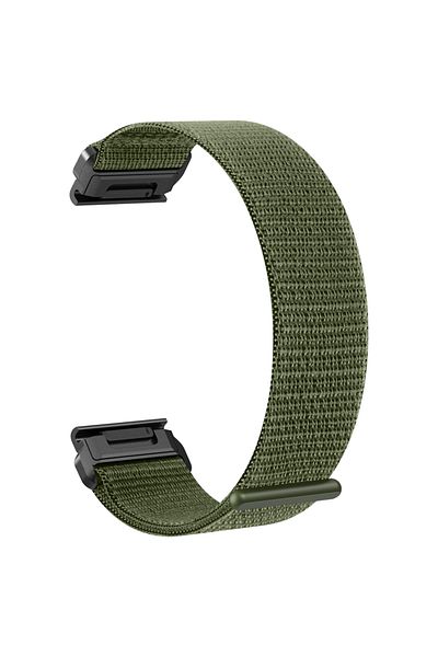 Choice 22mm Green 22 26mm Garmin Nylon Quick Release Strap For Fenix5 5XPlus 6 6XPro 7Pro 7XPro Easy Fit Wa