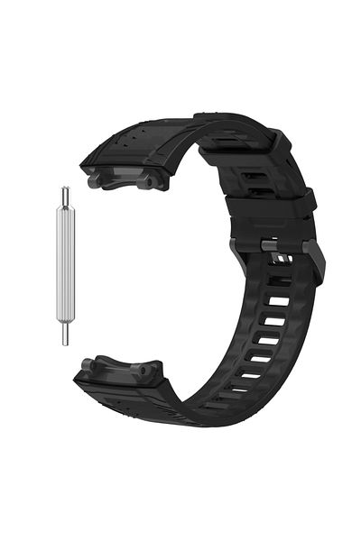 Choice Black Silicone Strap For Amazfit T-rex 3 Smart Watch Strap Watchband T-rex3 Sport Band With Strap To