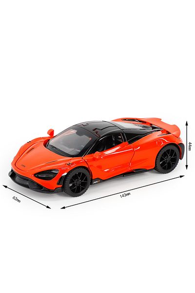 Choice Black-no Box 1: 32 Malaren 765tl Alloy Car Model Diecasts Toy With Sound And Light Vehicles Decorati