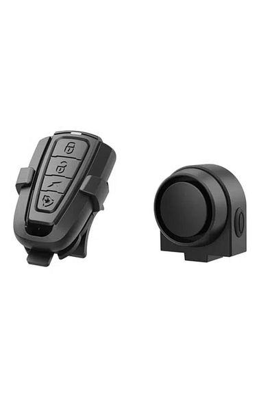 Choice Black Anti Theft Bike Motorcycle Alarm Security System Bicycle Vibration Motion Sensor Rechargeable