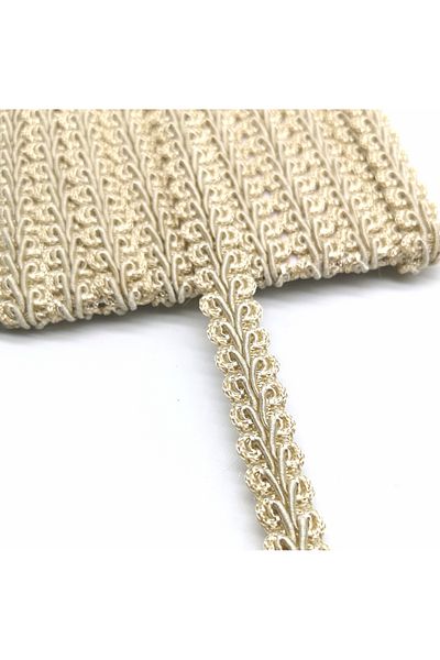 Choice 11mm wide Khaki 2 Yards Lace Trim Ribbon Centipede Braided DIY Craft Sewing Accessories Wedding Deco