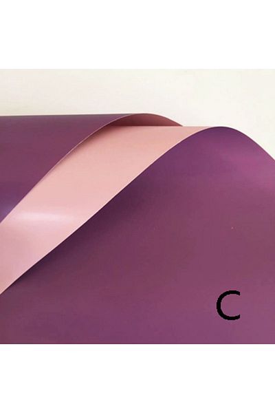Choice C 20pcs Flower Wrapping Paper Double Color Gifts Bouquet Packaging Paper Wedding Birthday Party Mot.