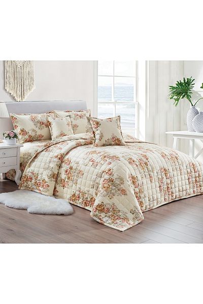 Generic 4 Pieces Floral Comforter Set For All Season Single Size 160X210Cm Velvet Bedding Set