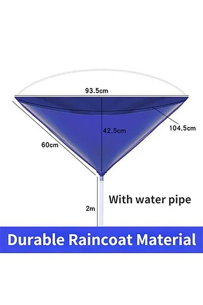 Choice 1pc 95cm 1Hp Air Conditioner Cleaning Bag Waterproof Drain for Washing Air Conditioning Water Drain-