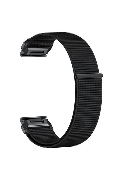 Choice 22mm Black 22 26mm Garmin Nylon Quick Release Strap For Fenix5 5XPlus 6 6XPro 7Pro 7XPro Easy Fit Wa