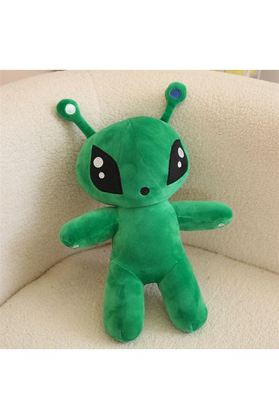 Choice 30cm green Green Alien Plush Toys Cute Big Eyes And Long Ears Soft Stuffed Animal Plush Special Comp