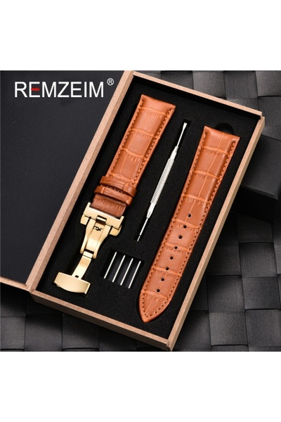 Choice 20mm Light Brown-G Leather Watch Band Strap 18mm 19mm 20mm 21mm 22mm 2...