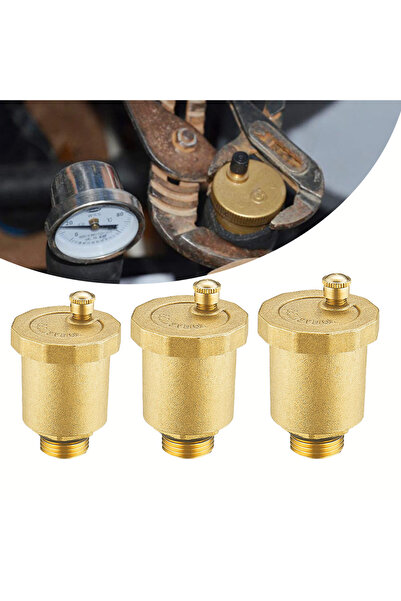 choice2 DN20 Auto Exhaust Valve Brass Auto Vent Valve 1/2\" 3/4\" 1\" Male Th...