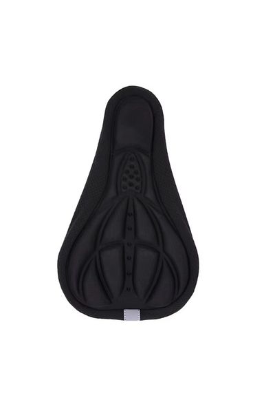 Choice Style 2 - Black Bike Seat Cover Gel Spong Comfortable Exercise Bike Seat Cushion Cover Soft for Cycl