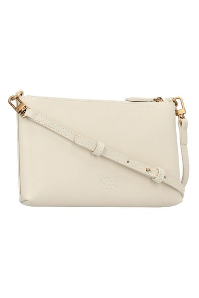 PİNKO Flat Horizontal Umhängetasche Leder 20 cm