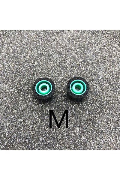 Choice Green-M Memory Foam Eartips For Sony WF-1000XM4 & WF-1000XM5 Earphone Cushion Ear Caps Tips Earpads