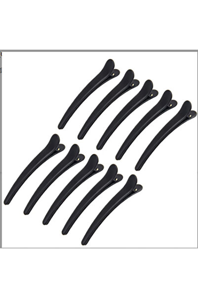 Choice SS20-10 قطع 10 قطع/مجموعة مشبك حافة بلاستيكي ملحقات دبوس الشعر مقاس كبير 8 سم مشبك منقار السمكة للشعر والدوكة