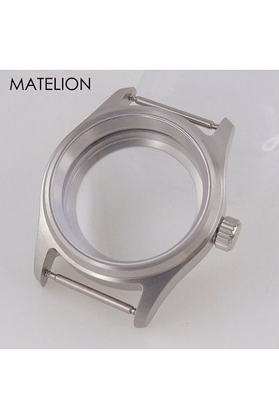 Choice NH35 NH36 case 36mm 316L-glass TransparenT Pilot Watch Case Titanium 316L Steel for NH34 NH35 NH36 N