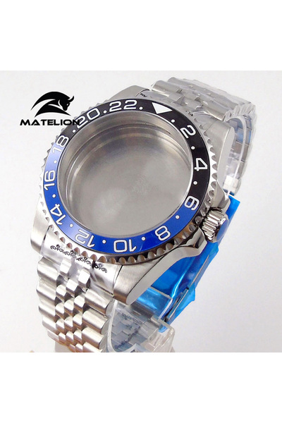 Choice fit NH35 NH34 NH36 C solid-flat Matelion 200M Diving Case 40mm Fit NH35 NH36 NH34 GMT ETA 2824 PT500