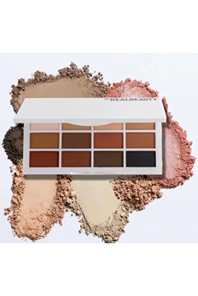 real beauty باليت شادو مكون من 12 لون من ريل بيوتي