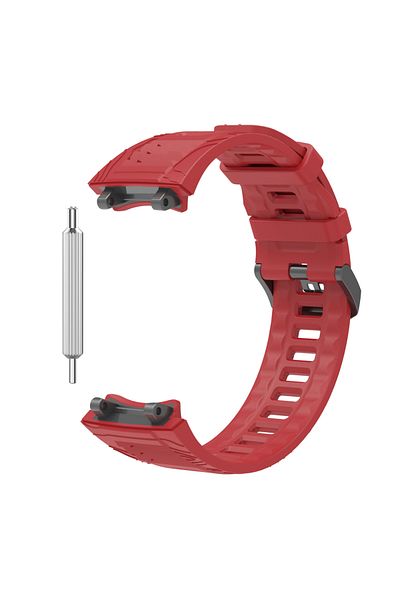Choice Red Silicone Strap For Amazfit T-rex 3 Smart Watch Strap Watchband T-rex3 Sport Band With Strap Tool