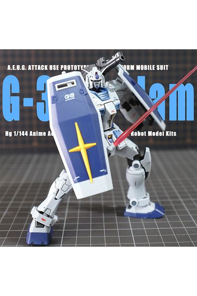Choice A Hg 1/144 RX-78-3 G-3 Double Cannon anime Action Figure Assembly Model Robot model Kits toy Exqui.