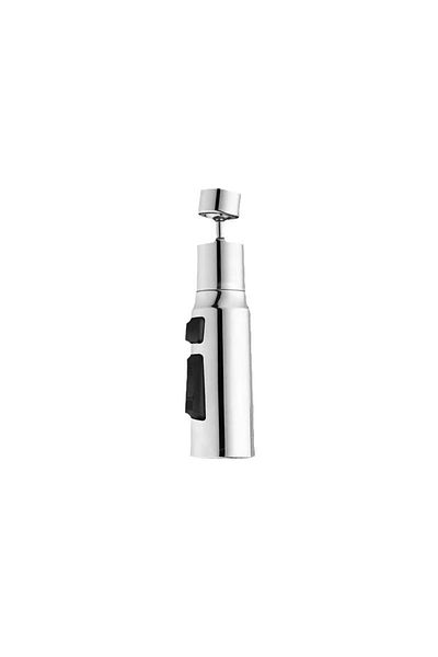 Choice Silver Kitchen Taps Splashproof Head Spout Universal Extender Faucet Extended Bubbler Universal Fauc