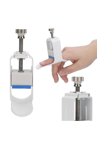 Choice VIOLET Finger Straightener Hand Injury Joint Support Brace Finger Rehabilitation Machine White Avera