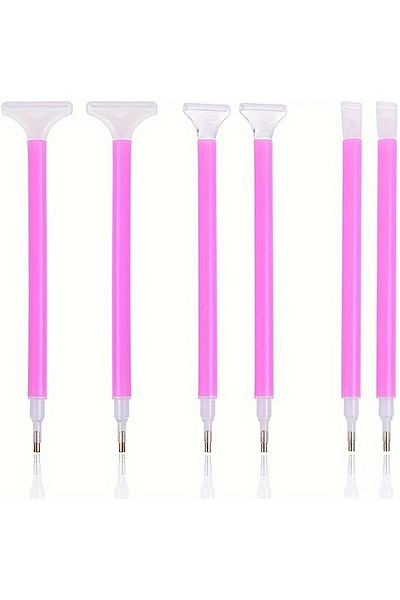 Choice J-50 6 Pack DIY 5D Diamond Embroidery Three Beads Six Beads Nine Ball Pen for Diamond Rhinestone Pai