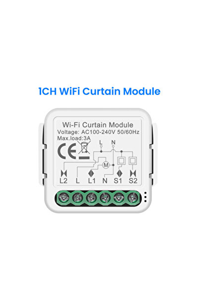Choice ستارة WF 1CH GIRIER Tuya Smart ZigBee/Wi-Fi RF433 وحدة تبديل الستارة ل...