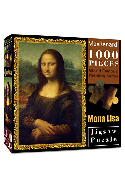 Choice لعبة تركيب الصور المقطوعة موناليزا ماكس رينارد، 1000 قطعة للبالغين، لع...