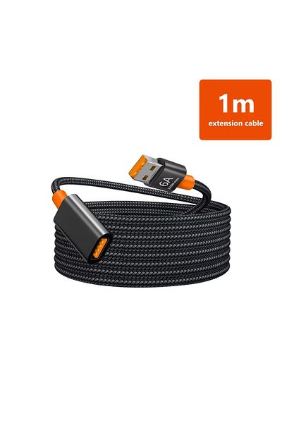 Choice كابل تمديد USB 3.0/2.0 NNBILI 6A بطول 1 متر لنقل البيانات بسرعة عالية لأجهزة الكمبيوتر المحمولة وأجهزة التلفزيون وأجهزة Xbox One/Series X