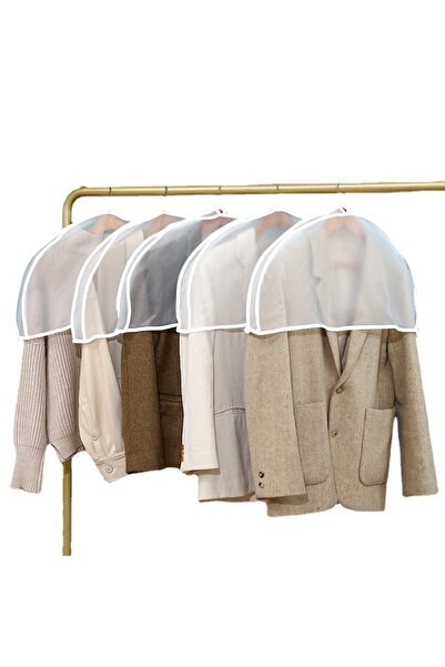 Choice 50PCS Transparent 1-50PCS Transparent Half-pack Clothes Dust Cover Sui...