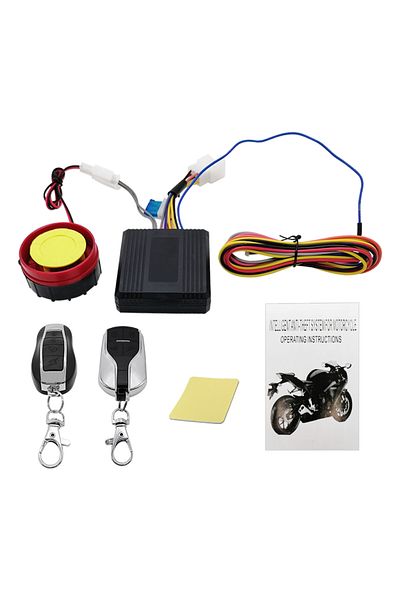 Choice black Engine Start Immobiliser Remote Control Motorcycle Bike One Way Security Alarm System