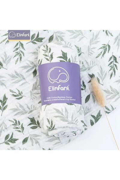 Choice S153 100% قطن 120*110 سم 2 طبقات منشفة حمام للأطفال حديثي الولادة لفاف...