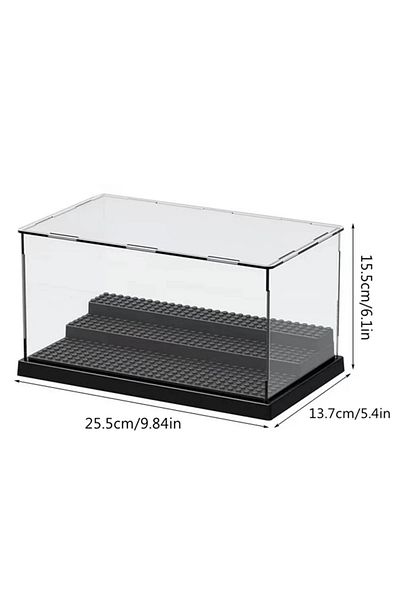 Choice Display Box Acrylic Transparent Display Box Building Blocks Model Assemble Dust Cover Figures Toys P