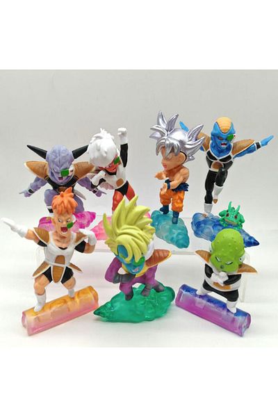 Choice pack by bag 01 8pcs/set Dragon Ball Z Ginyu Force Cute Action Figure Collection Model Toys 7-10cm