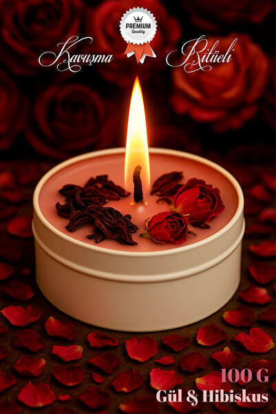 ANCİLLA Amber, Gül Ve Hibiskus Notalı, Dekoratif Hediyelik Kavuşma Ritüeli Mu...