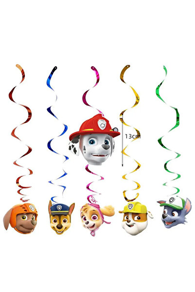 Choice مجموعة من 4 قطع من مجموعة حفلات أعياد الميلاد من PAW Patrol، بالونات، ...