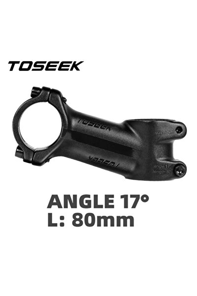 Choice ساق مقود دراجة جبلية من TOSEEK بزاوية 17-80 مم، مصنوعة من الألومنيوم، ...