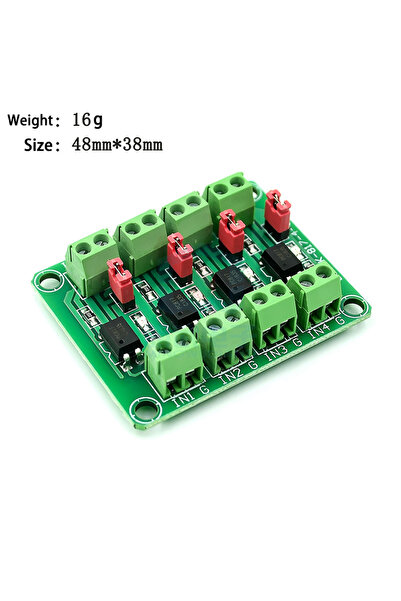 Choice1 وحدة محول جهد ضوئي رباعية الاتجاهات PC817، 2، 4، 8 قنوات، لوحة عزل ضو...