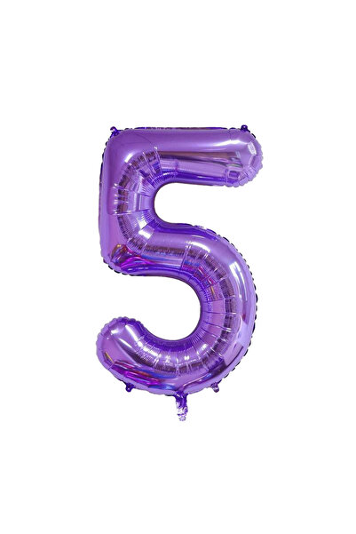 Choice 32inch 5 32inch Purple Digital Foil Balloon Number 0 1 2 3 4 5 6 7 8 9...