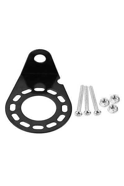 Choice As pictures shown Trailer Plug Bracket Metal Mounting Bracket Holder for 7 Pin 13 Pin Towing Traile