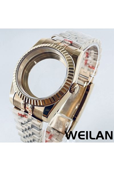 ANGLANG 36mm NH34 NH35 NH36 Rose Gold A2 36mm 40mm Silver Black Gold RoseGold NH34 NH35 NH36 NH38 NH39 NH70
