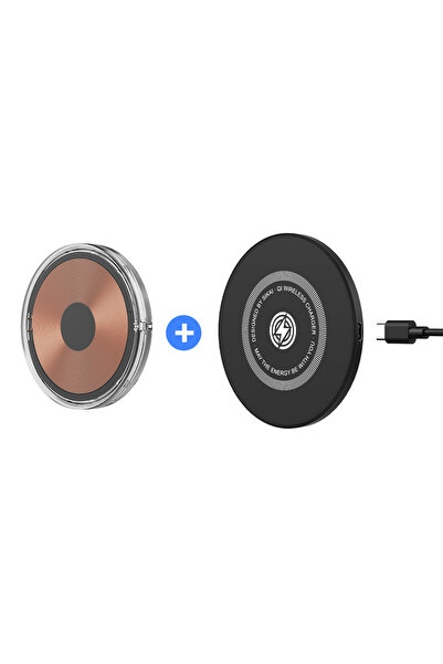 Choice شاحن أبيض x لقاعدة وحدة الشحن اللاسلكي QI الخاصة بفأرة Logitech لـ Logi G502 G703 G903 G Pro X