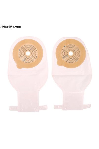 Choice 10Pcs Colostomy Bags 15-65mm Stoma Pouch Bags One-piece Open Ostomy Bags Skin Color No Need Clip ...