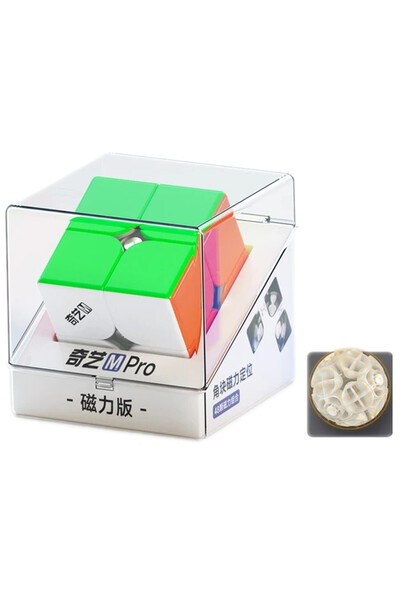 Choice مكعب سحري مغناطيسي QiYi M Pro 2x2، مكعب سرعة احترافي 2×2، ألعاب أطفال ...