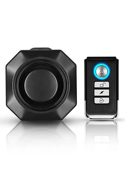 Choice 1-set Wireless Bike Vibration Alarm Usb Charging Remote Control Burglar Motorcycle Bike Security Det