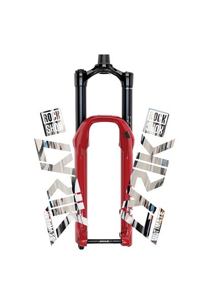 Choice Silver Rockshox Lyrik Front Fork Decals Mountain Bike Waterproof Bicycle Decoration Diy Mtb Cyclig S