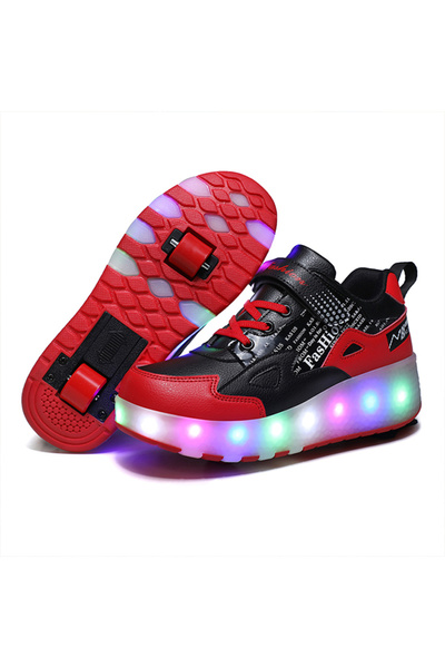 ETG أحذية التزلج ذات العجلتين القابلة للشحن للبالغين يمكن شحنها عبر USB