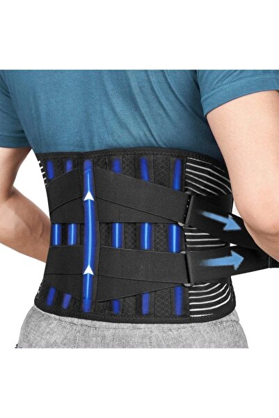 Choice3 حزام دعم الخصر XXL، حزام دعم أسفل الظهر، حزام دعم قطني، قابل للتعديل،...