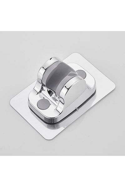 Choice silver Support mural réglable pour pommeau de douche, ventouse noire, accessoires de salle de bain s